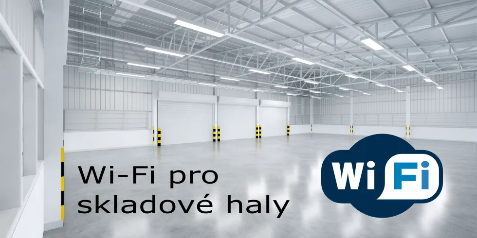 Wifi pro sklady a výrobní haly